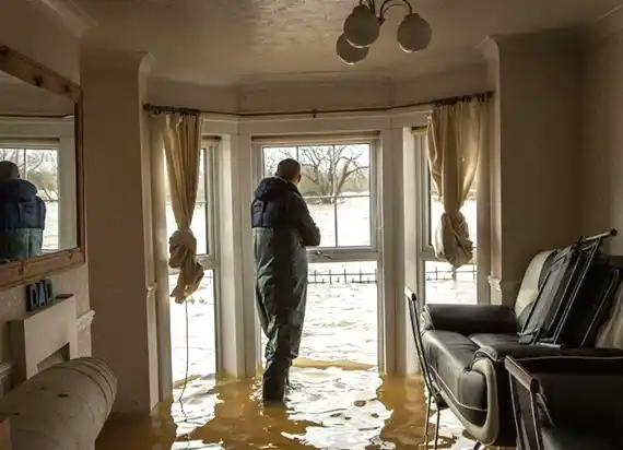 water damage restoration service Iroquois Point